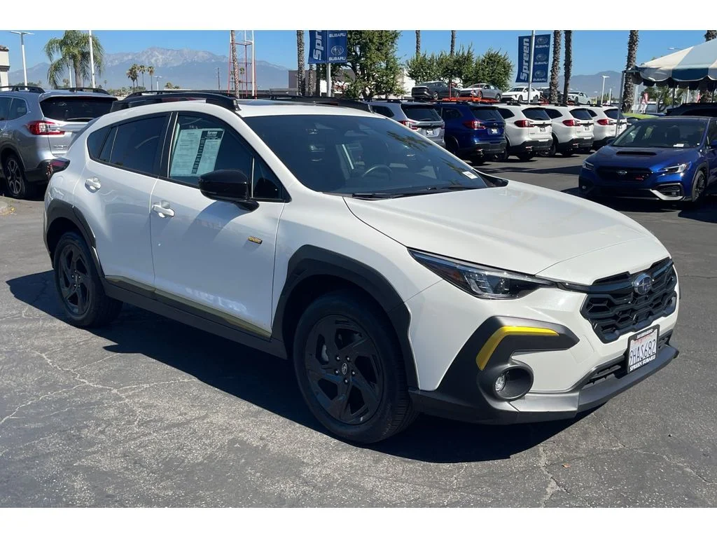Certified Used 2024 Crystal White Pearl Subaru Sport image 8