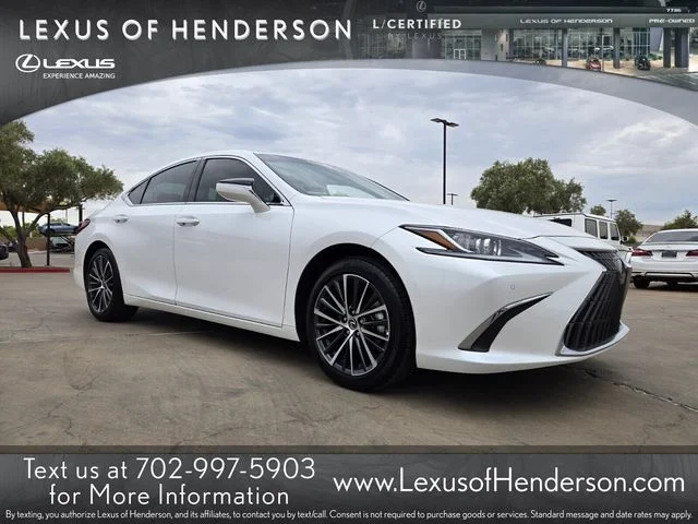 Certified Used 2025 White Lexus 300h image 1