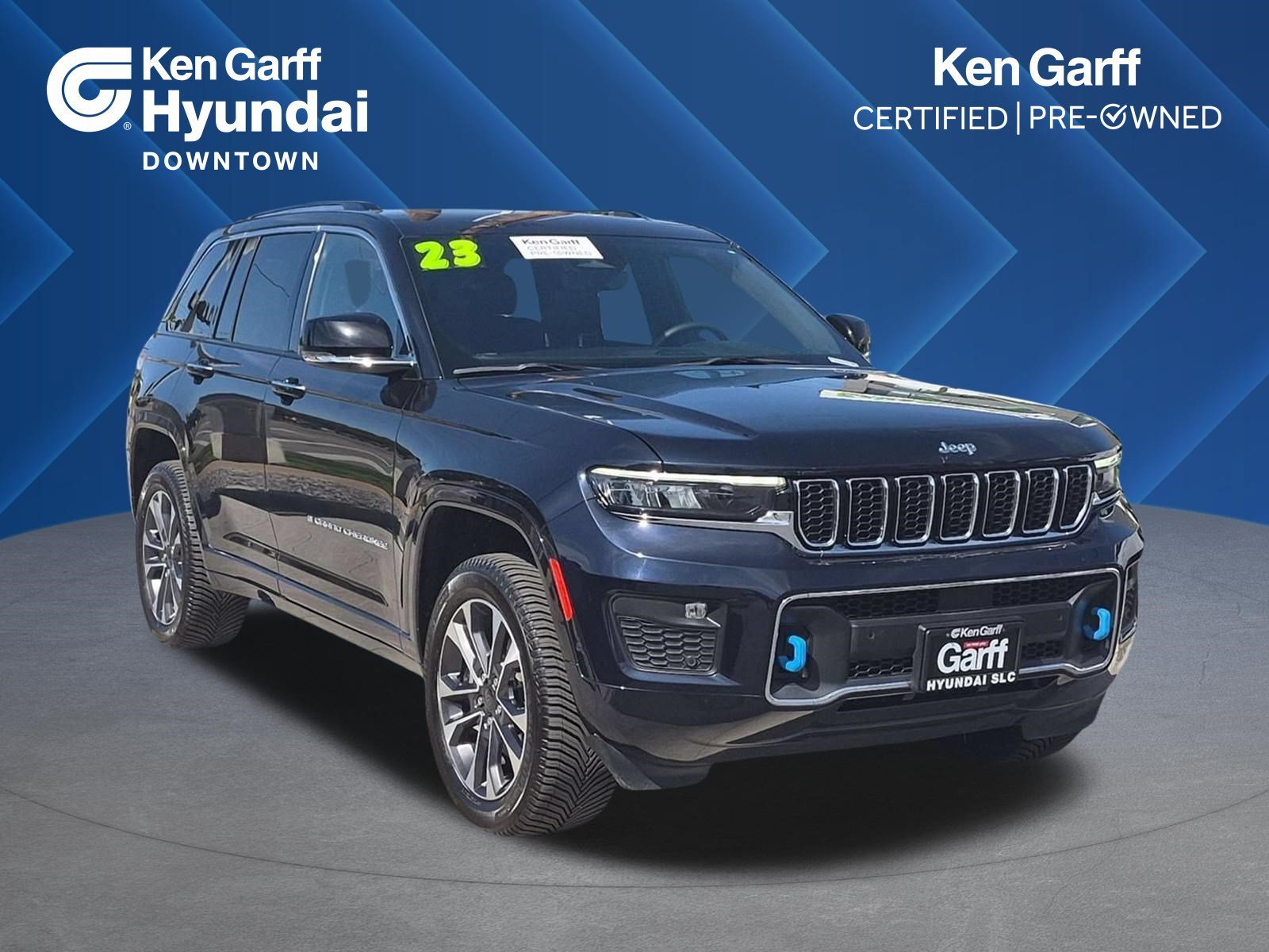 Ken Garff Cert 2023 Midnight Sky Jeep Overland image 1