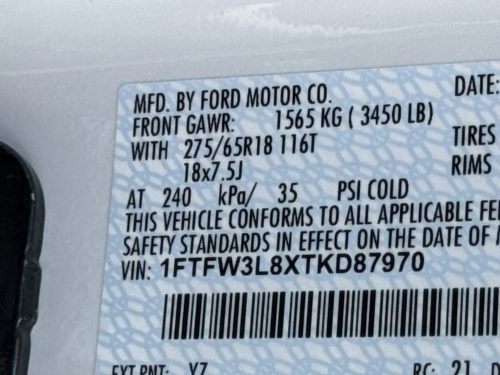 New 2026 White Ford XLT image 31