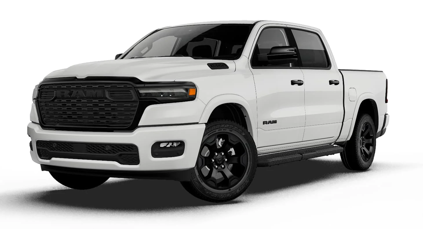 New 2027 Bright White Clear-Coat Exterior Paint RAM Big Horn/Lone Star image 13