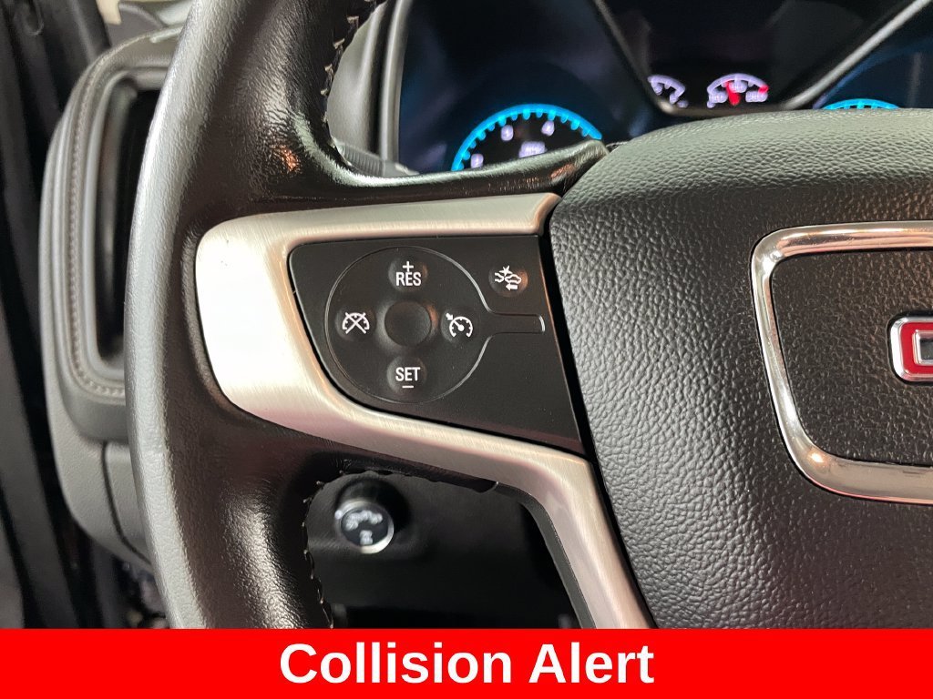 Used 2017 DARK SLATE METALLIC GMC 4WD SLT image 28