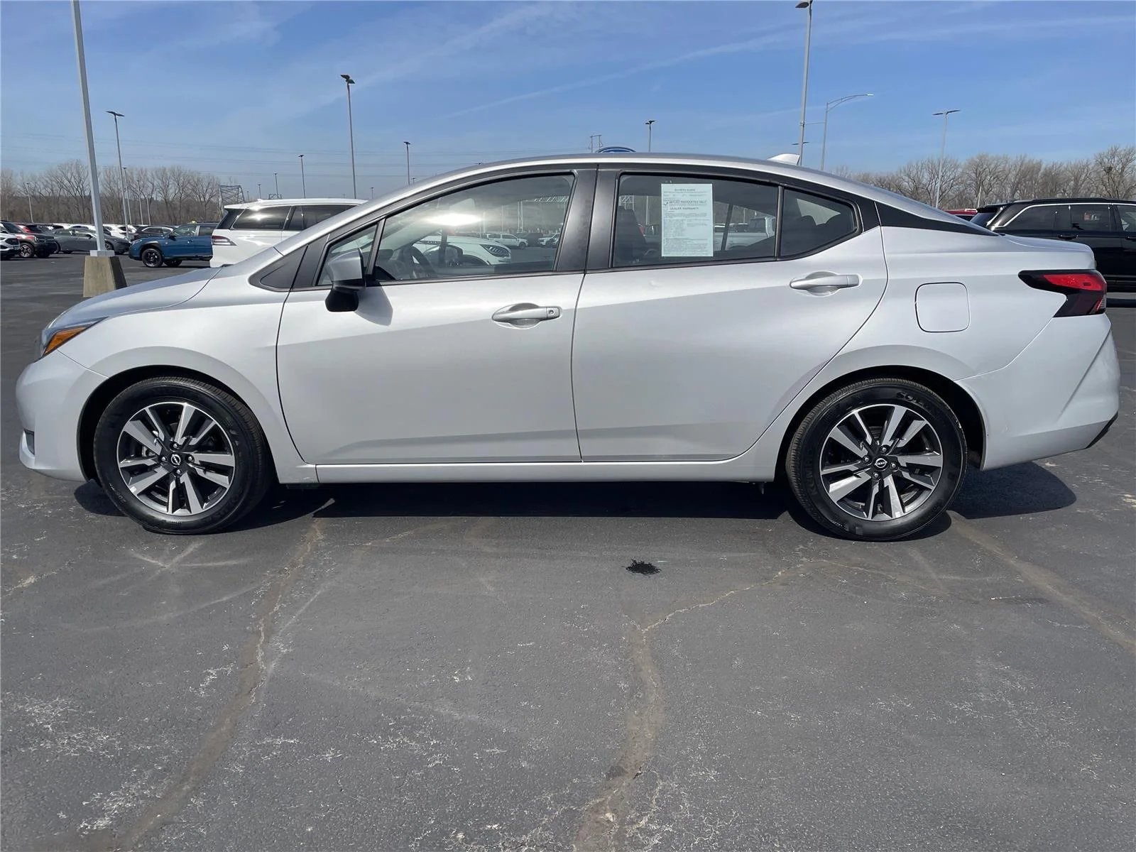 Used 2025 Nissan Versa Sedan SV with VIN 3N1CN8EV9SL833287 for sale in East Peoria, IL