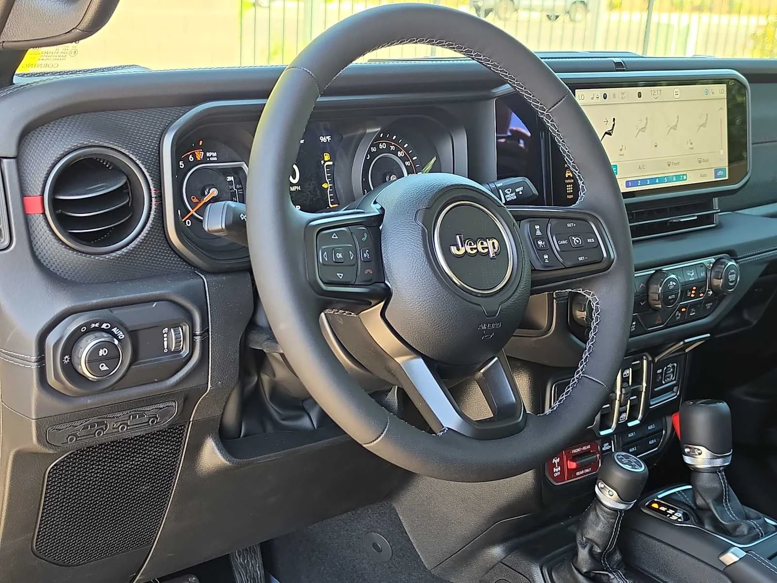 New 2026 Black Clearcoat Jeep Rubicon X image 2
