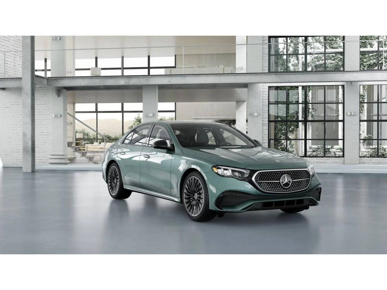 New 2027 Verde Silver Metallic Mercedes-Benz E 350 image 10