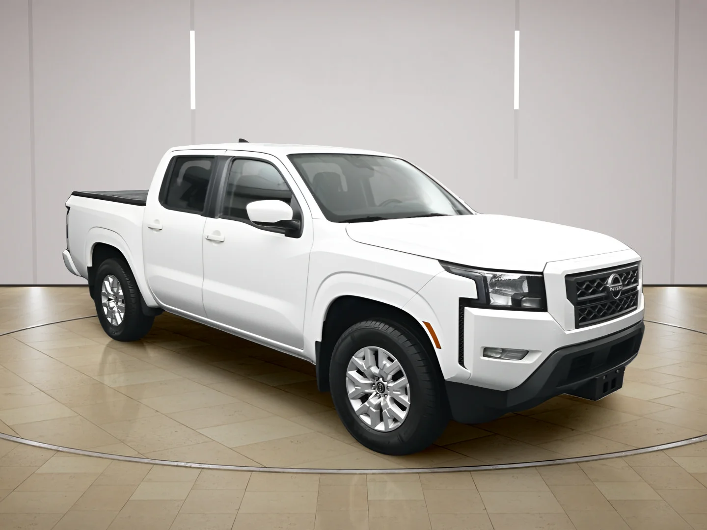 Certified Used 2023 Glacier White Nissan SV image 1