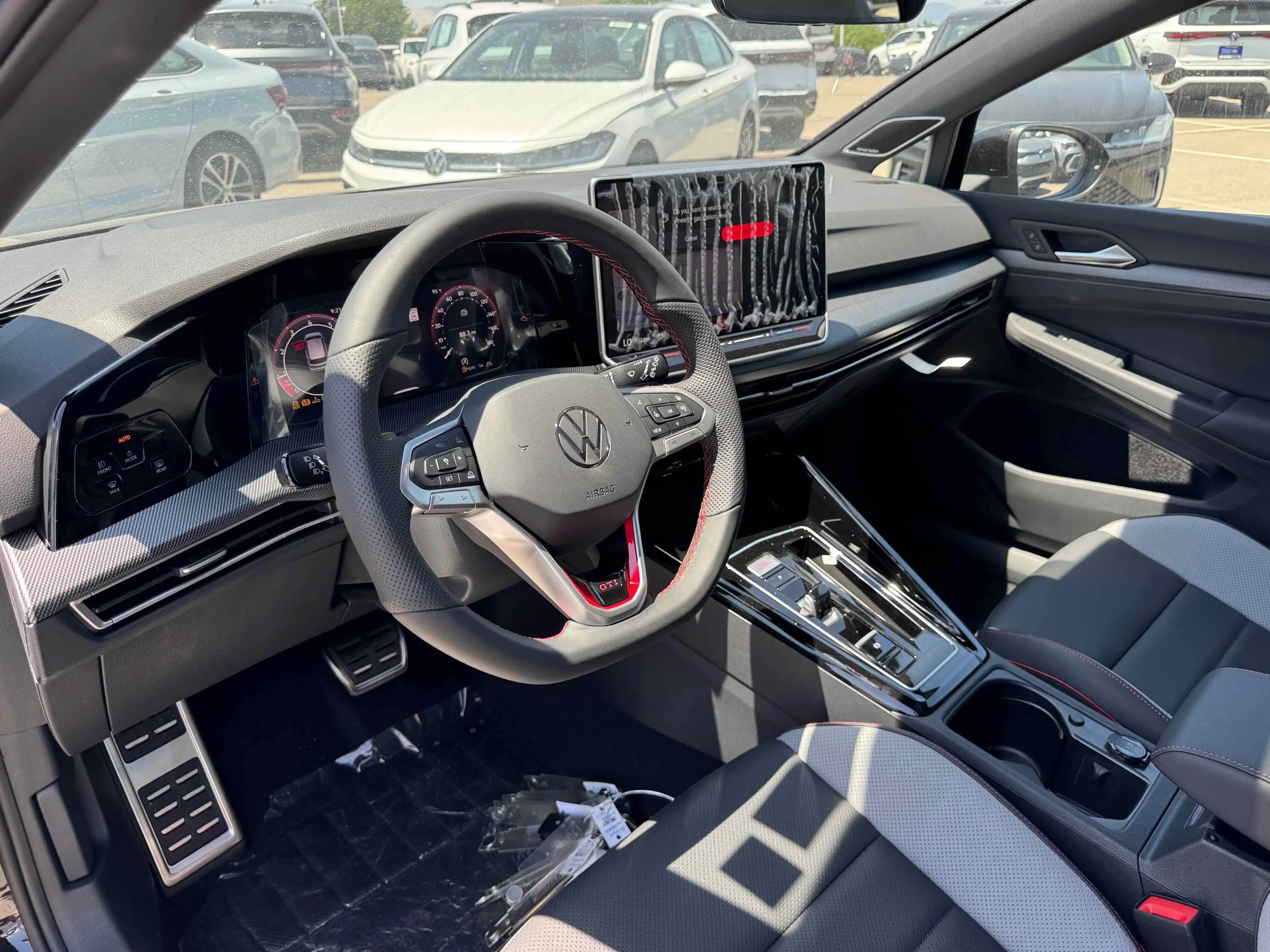 New 2025 Black Volkswagen SE image 3