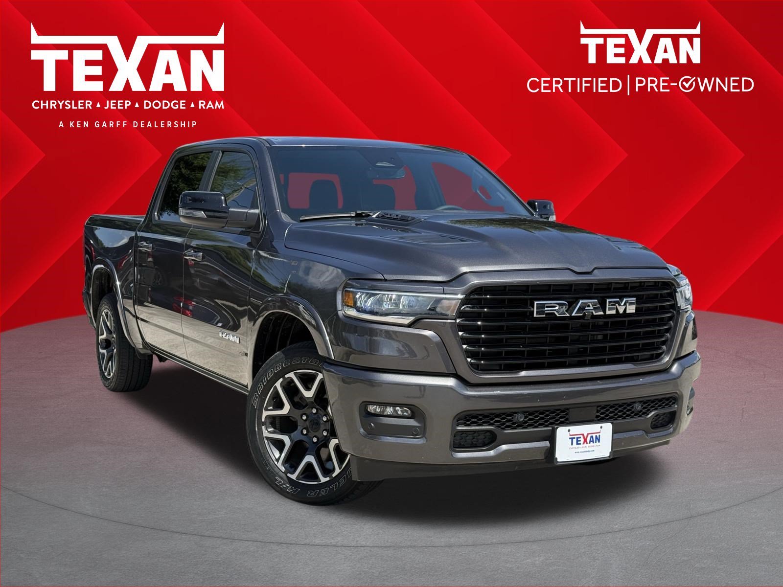 Used 2025 Granite Crystal Metallic Clearcoat Ram  image 1