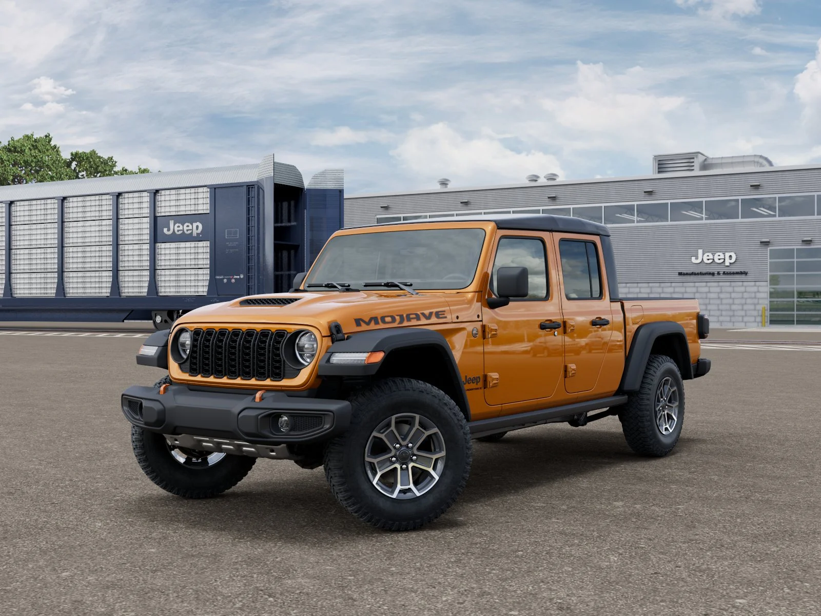 New 2026 Goldilocks Exterior Paint Jeep Mojave image 1