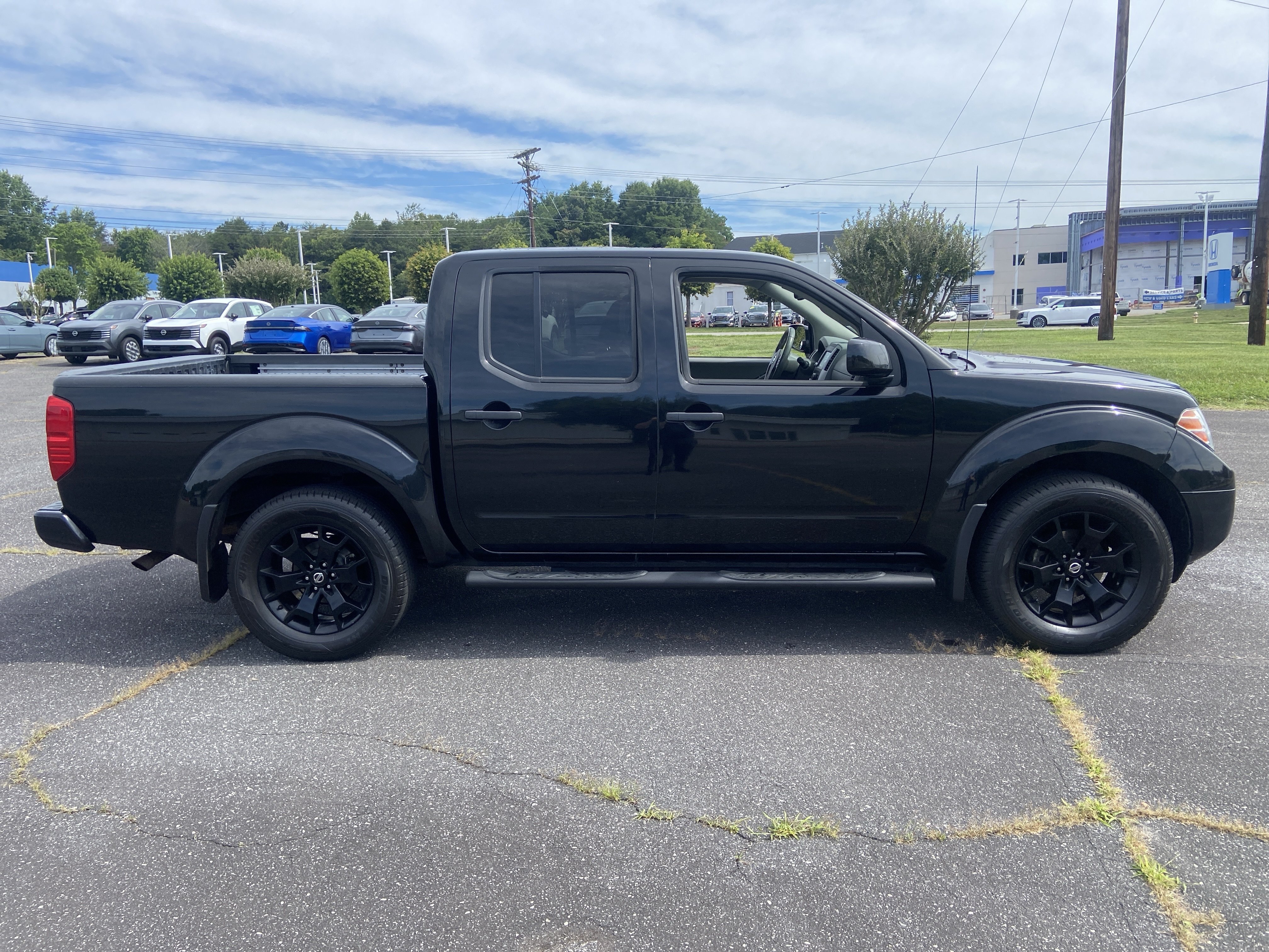 Used 2021 Magnetic Black Pearl Nissan SV image 4