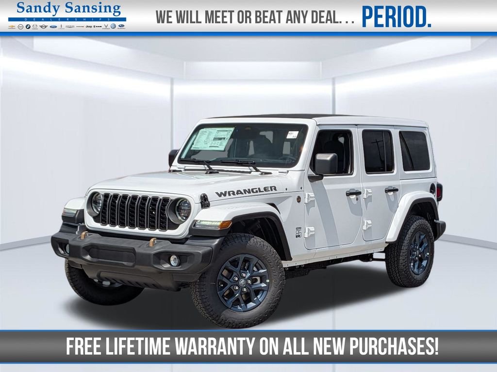 New 2026 Bright White Clear-Coat Exterior Paint Jeep 85th Anniversary Edition image 1