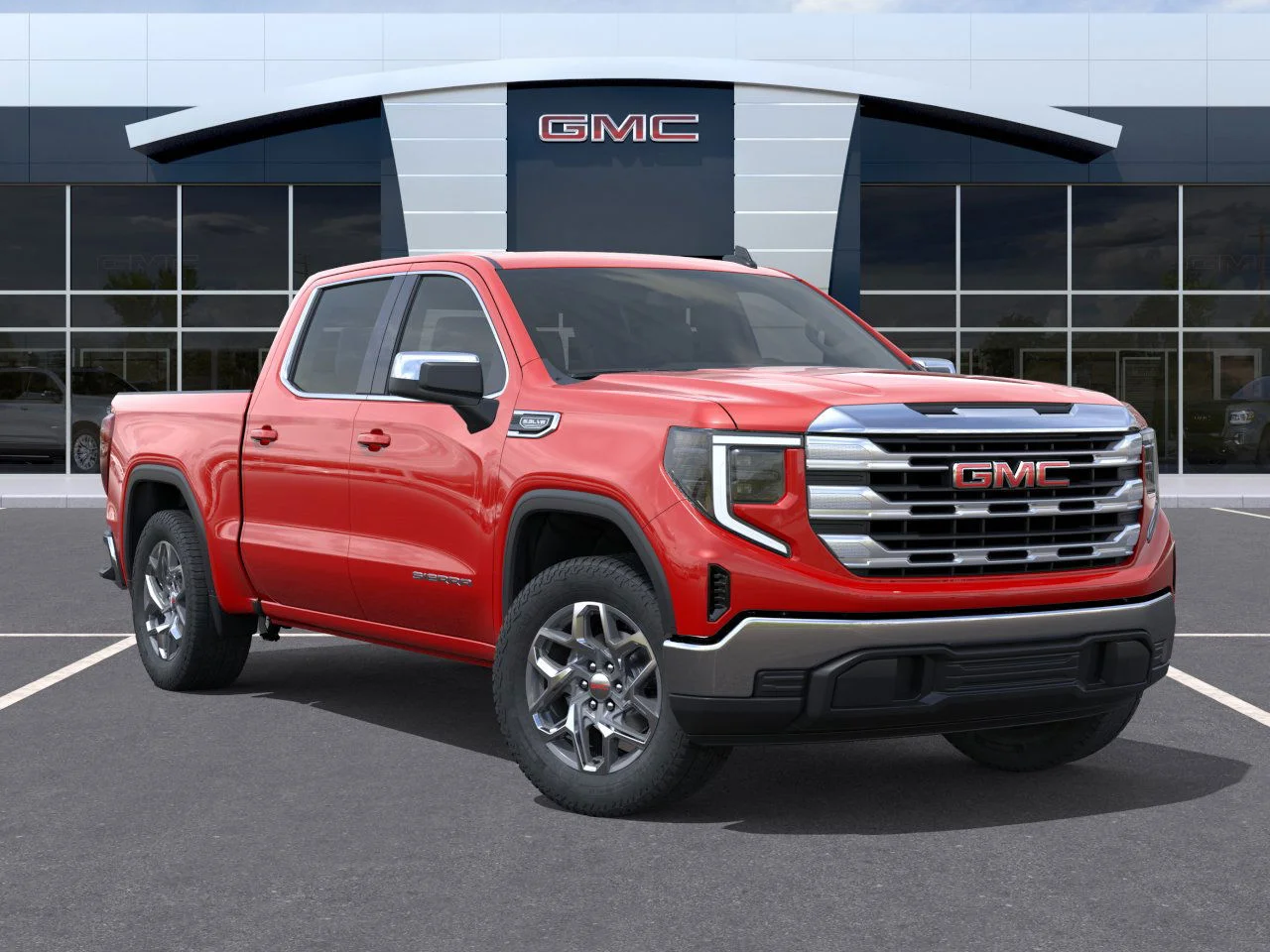 New 2026 Cardinal Red GMC SLE image 27