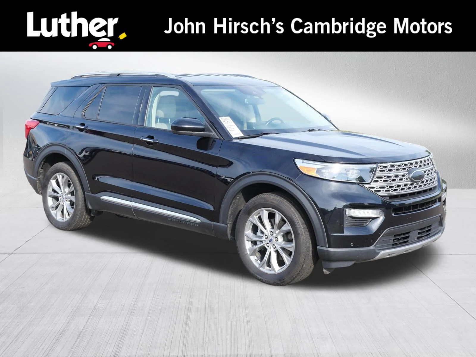 Used 2023 Agate Black Metallic Ford Limited image 1