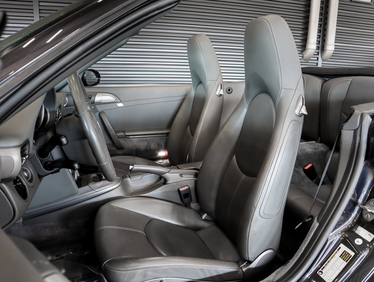 Used 2006 Atlas Grey Metallic Porsche Cabriolet Carrera S w/6-speed manual trans image 5