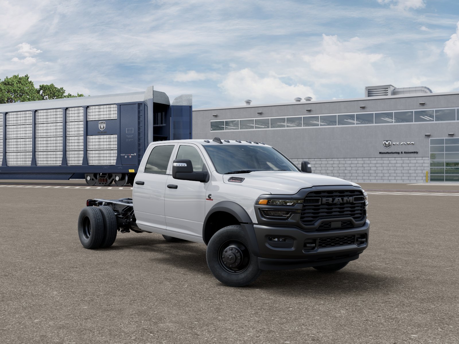 New 2026 Bright White Clearcoat RAM Tradesman image 3