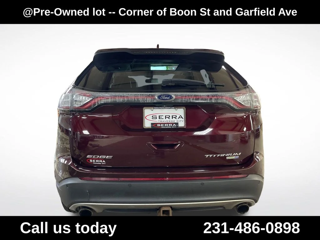Used 2018 Red Ford Titanium image 4