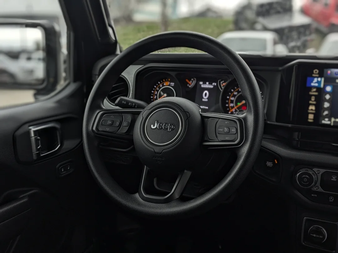 Certified Used 2025 Black Jeep Sport - - 4x4 - Pkg 23B - Black Paint - 3.6L Pentastar V6 - 12.3 Touchscreen & More! image 13