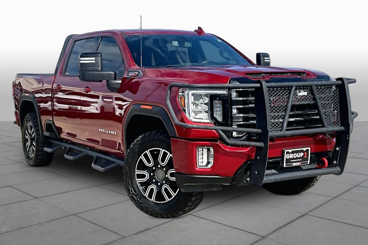 Used 2023 CAYENNE RED TINTCOAT GMC AT4 image 3
