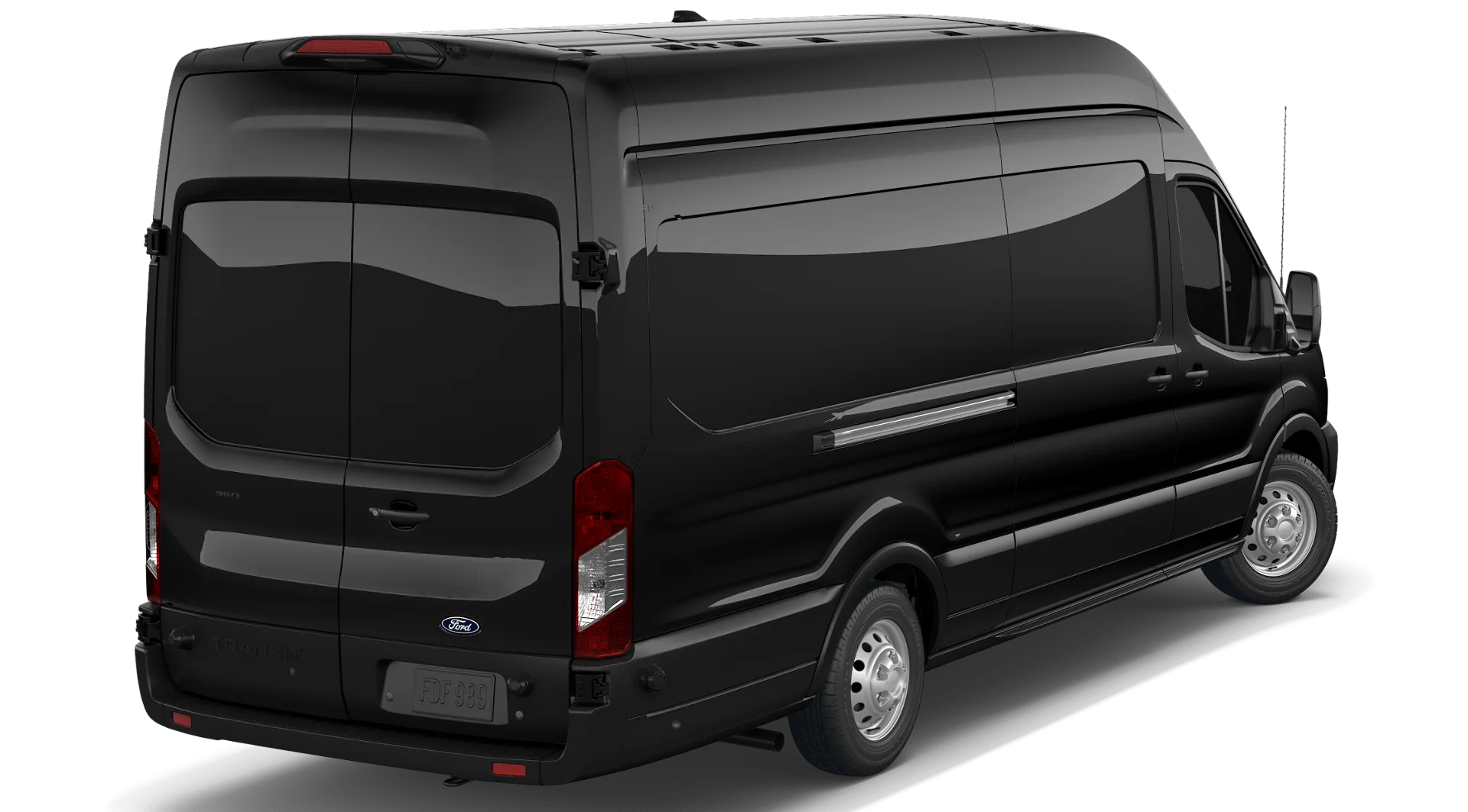 New 2027 Agate Black Metallic Ford Cargo Van image 3