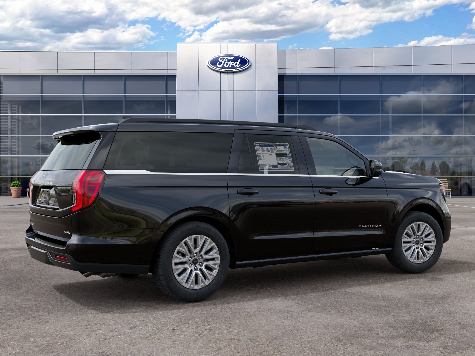 New 2027 Agate Black Metallic Ford MAX Platinum image 6