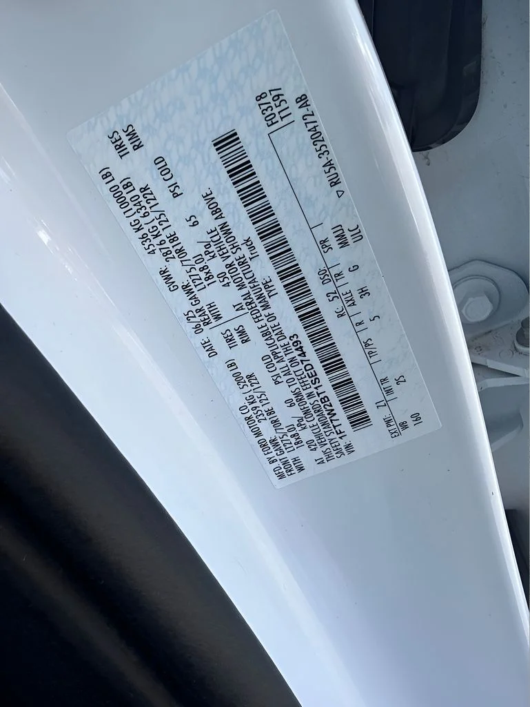 Used 2025 White Ford XLT image 24