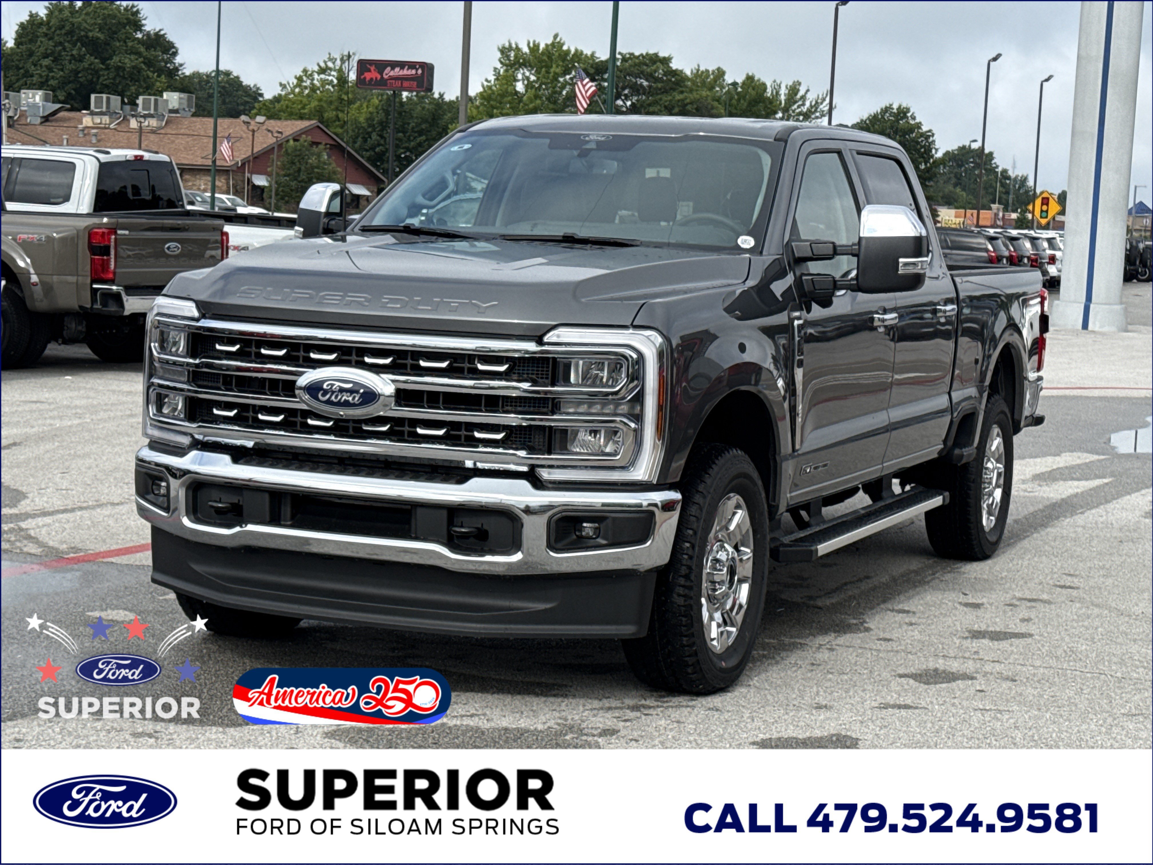 New 2026 Carbonized Gray Metallic Ford Lariat 4WD image 12