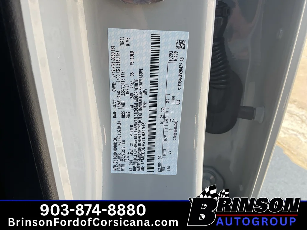 New 2026 Avalanche Gray Ford Outer Banks® image 20