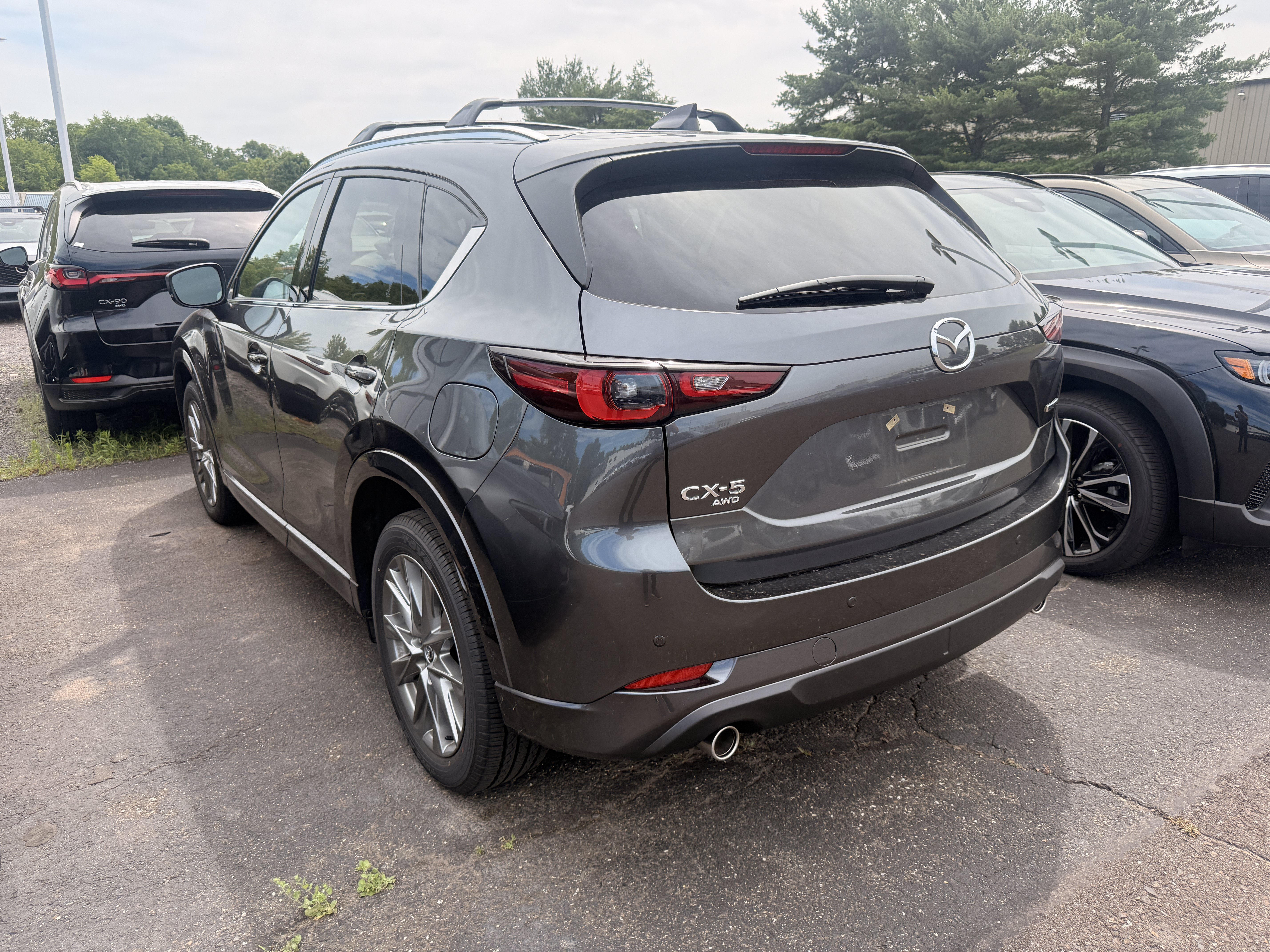 Used 2025 Machine Gray Metallic Mazda 2.5 S Premium Plus Package image 5