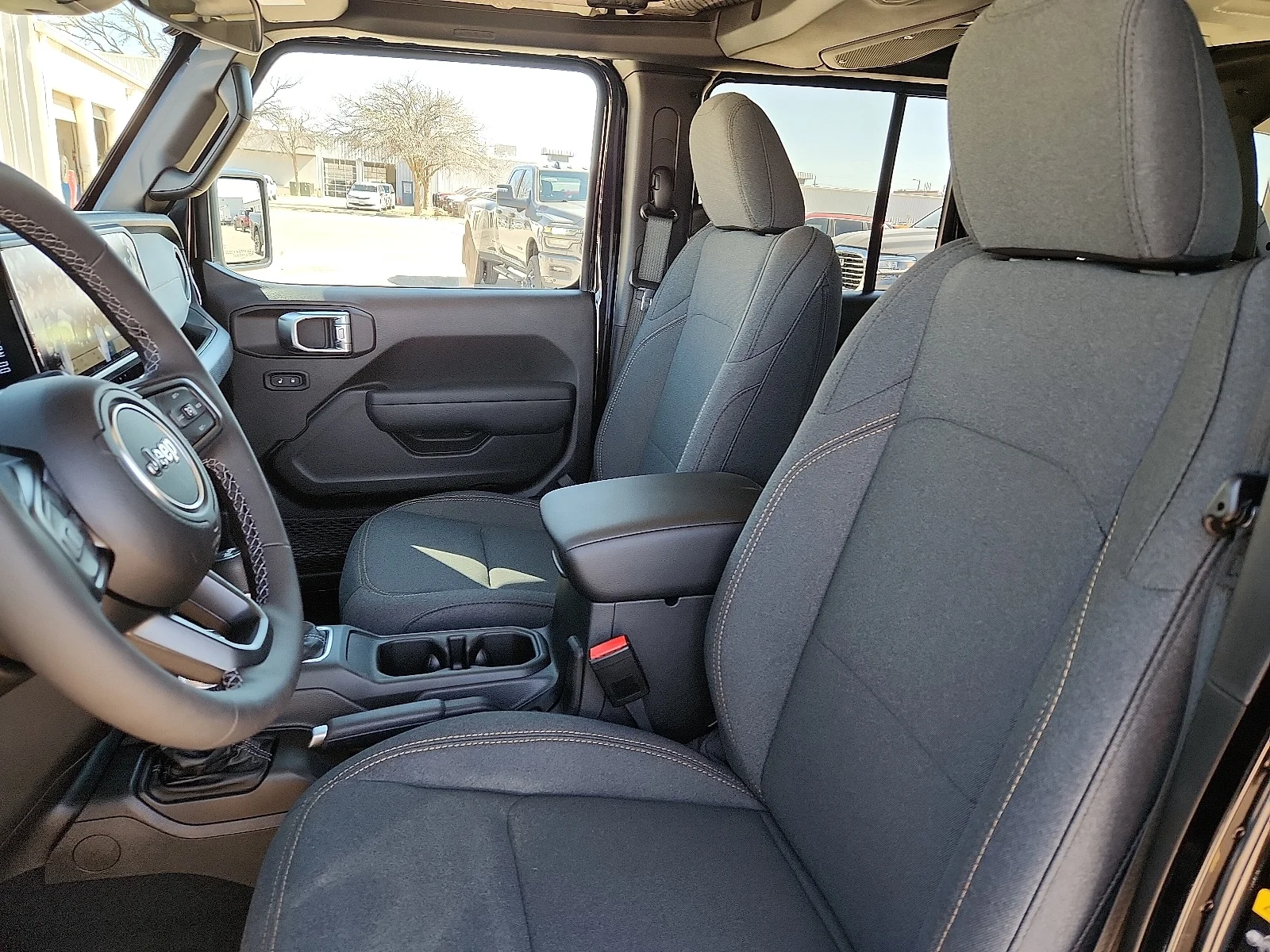 New 2026 Black Clear-Coat  Paint Jeep 4-DOOR SPORT S image 11