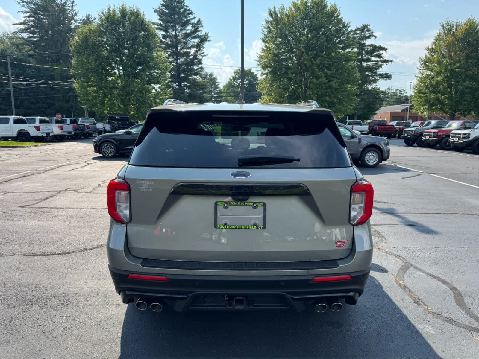 Certified Used 2020 Silver Spruce Ford ST image 4