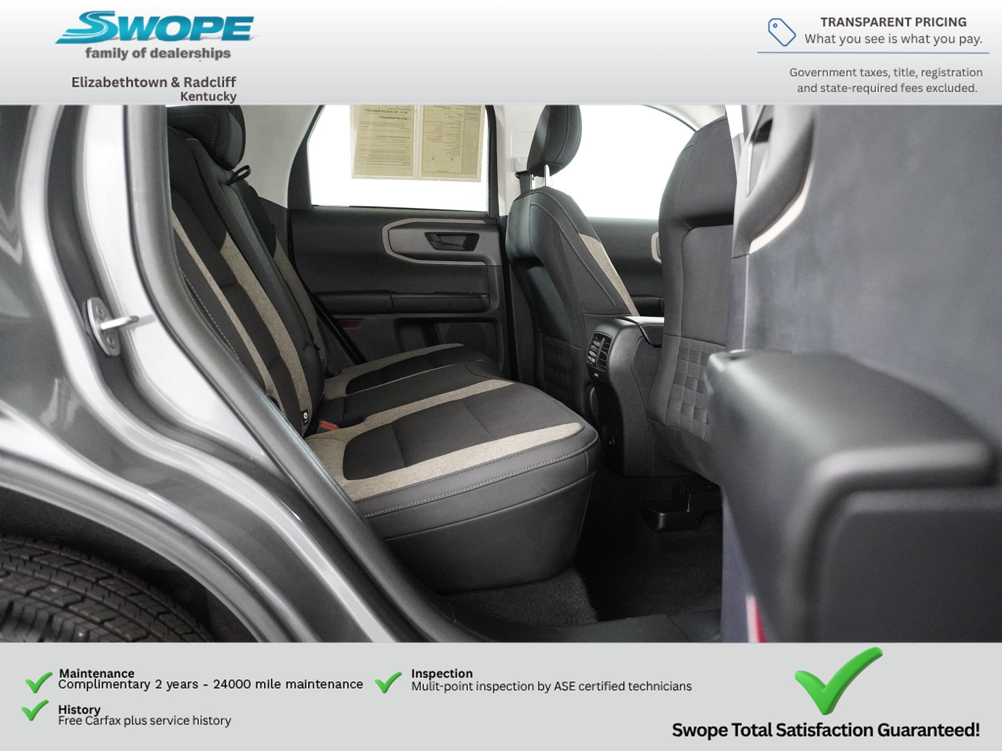 Used 2025 CARBONIZED GRAY METALLIC Ford Big Bend image 9