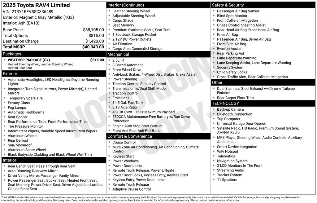 Certified Used 2025 Gray Toyota Limited image 14