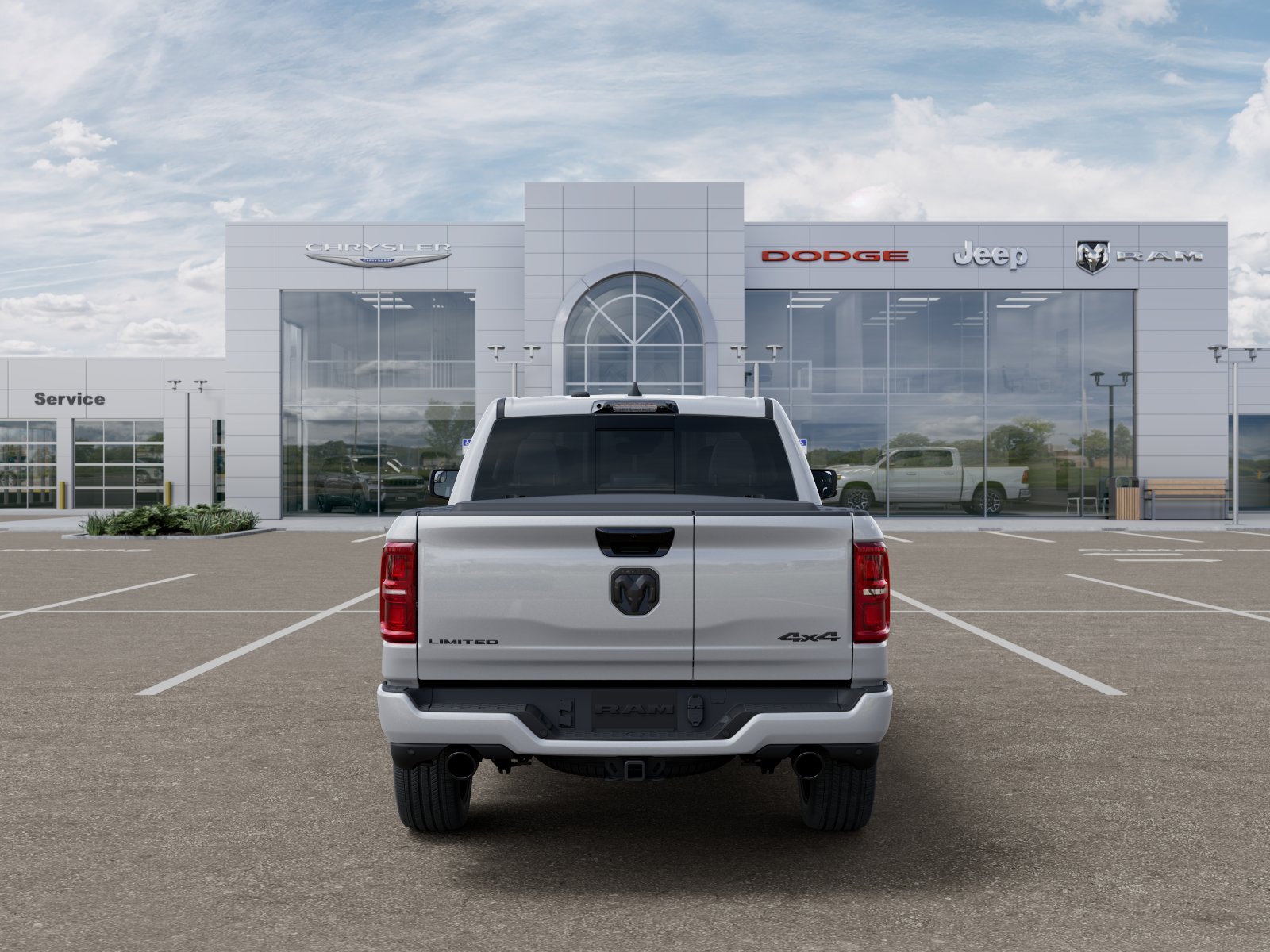 New 2026 Ivory White Tri-Coat Pearl-Coat Exterior Paint RAM Limited image 32