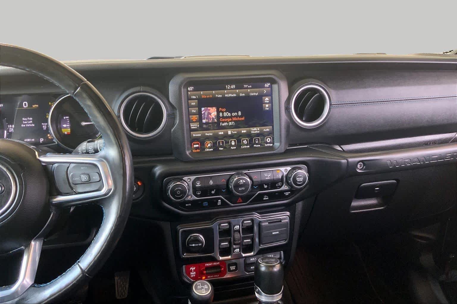 Used 2023 Black Clearcoat Jeep Rubicon image 7
