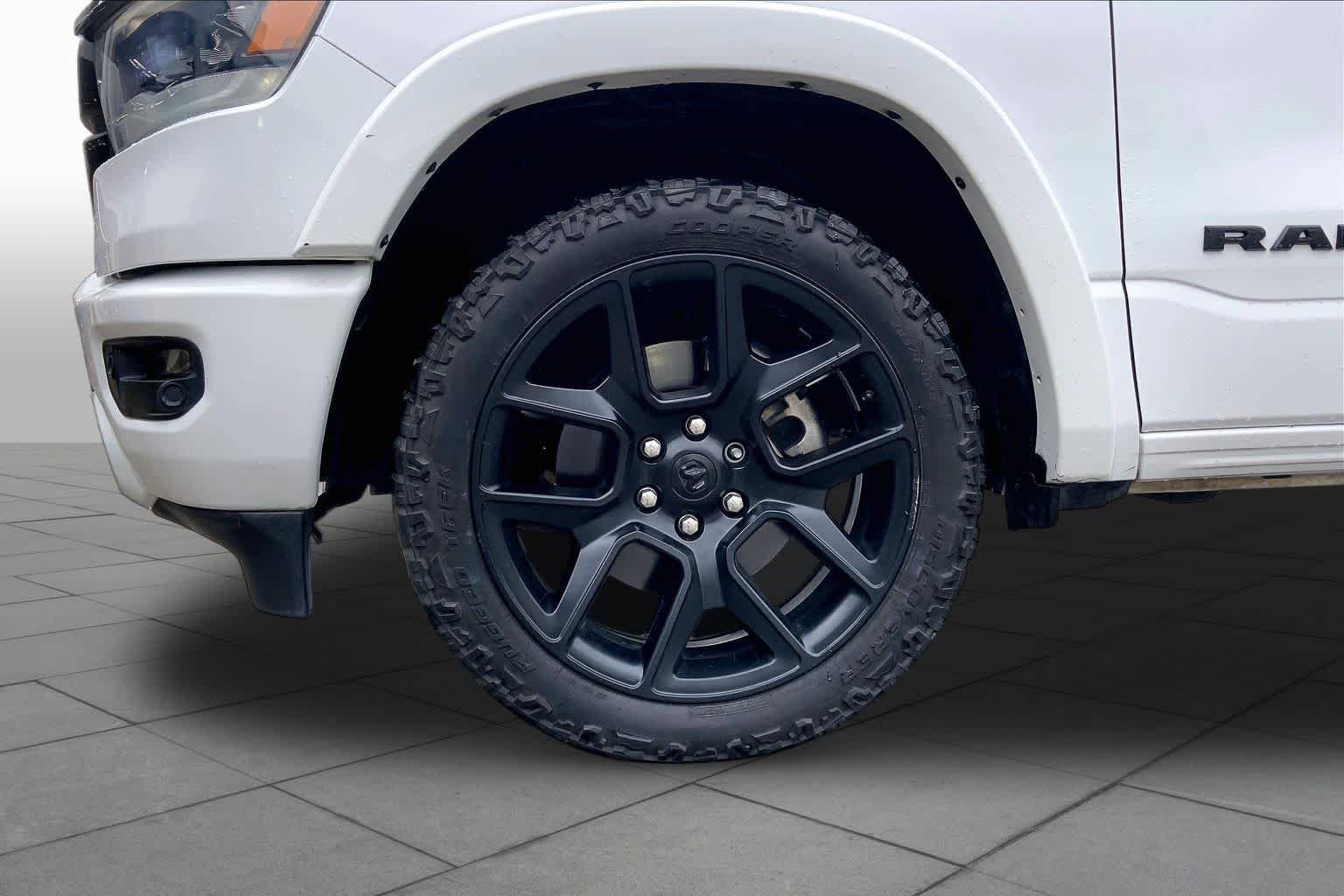 Used 2021 Bright White Clearcoat Ram Laramie image 10