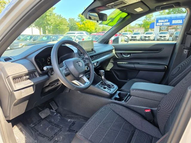 Certified Used 2025 Solar Silver Metallic Honda HYBRID AWD SPORT image 20