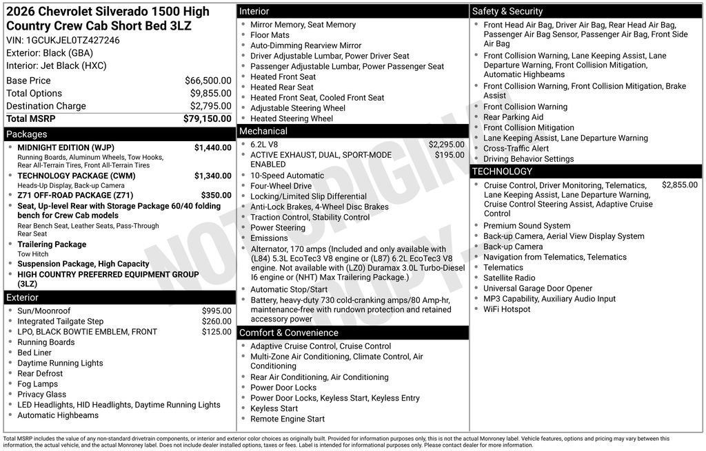 2026 Chevrolet Silverado 1500 High Country - Photo 56