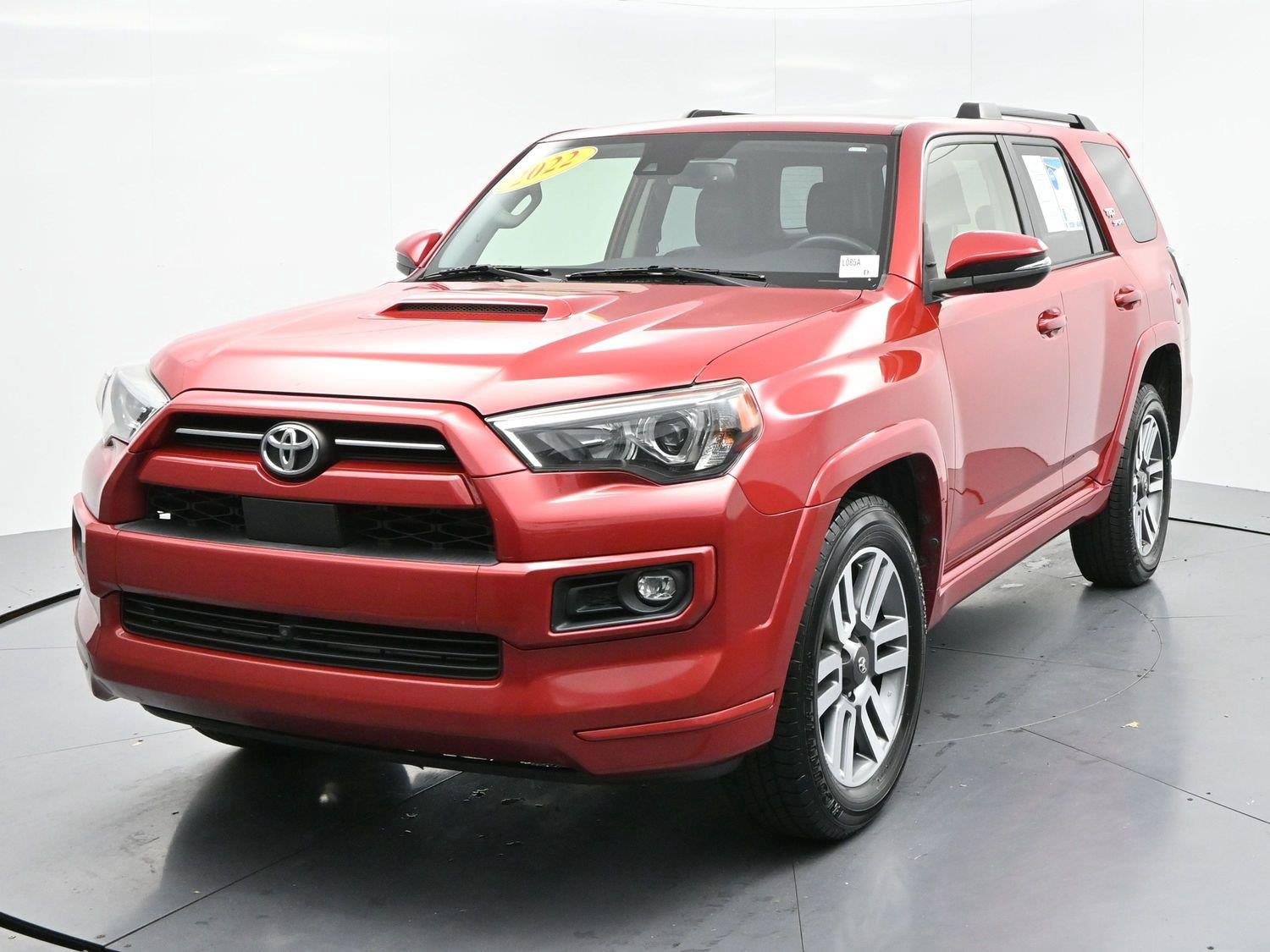 Used 2022 Barcelona Red Metallic Toyota TRD Sport image 3