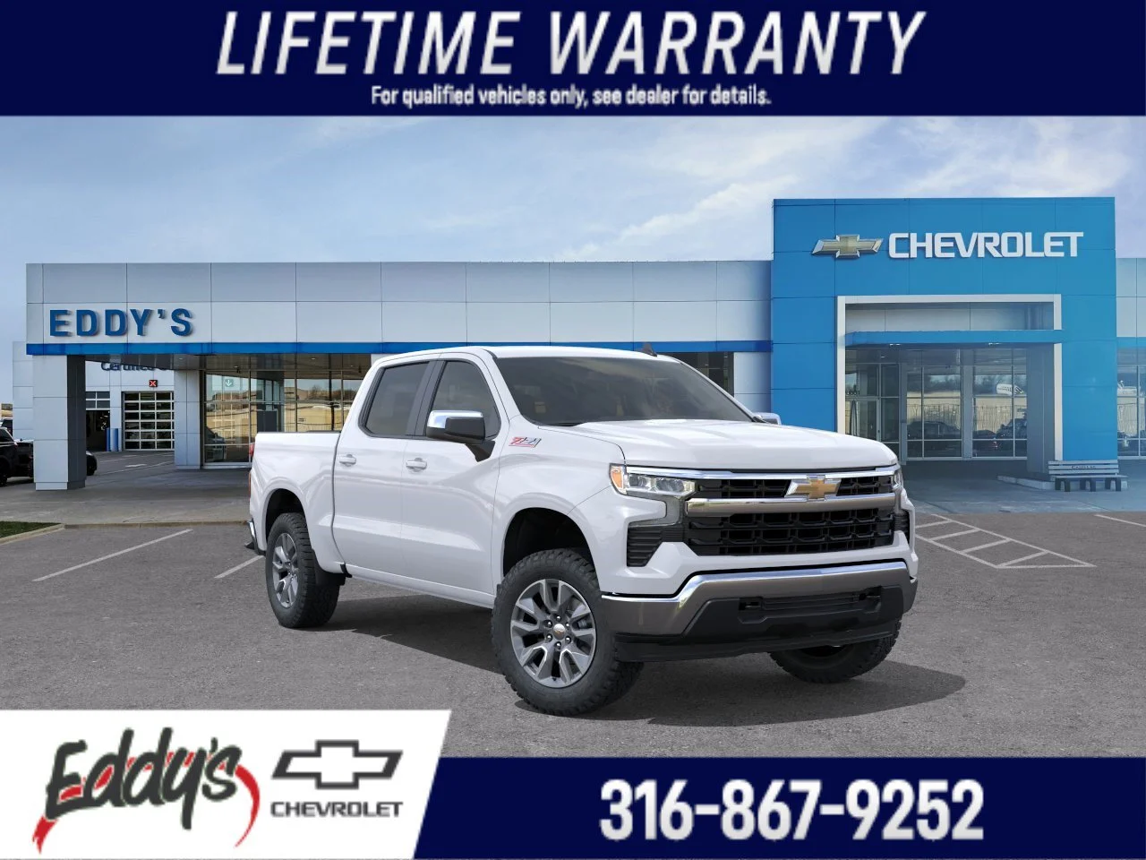 New 2026 Summit White Chevrolet LT image 1
