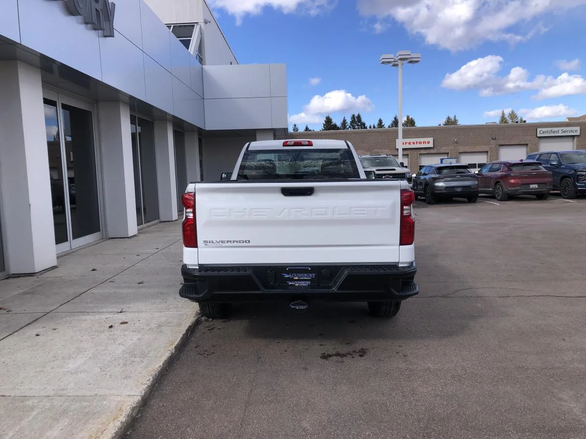 New 2026 White Chevrolet 4WD Reg Cab 140" Work Truck image 6