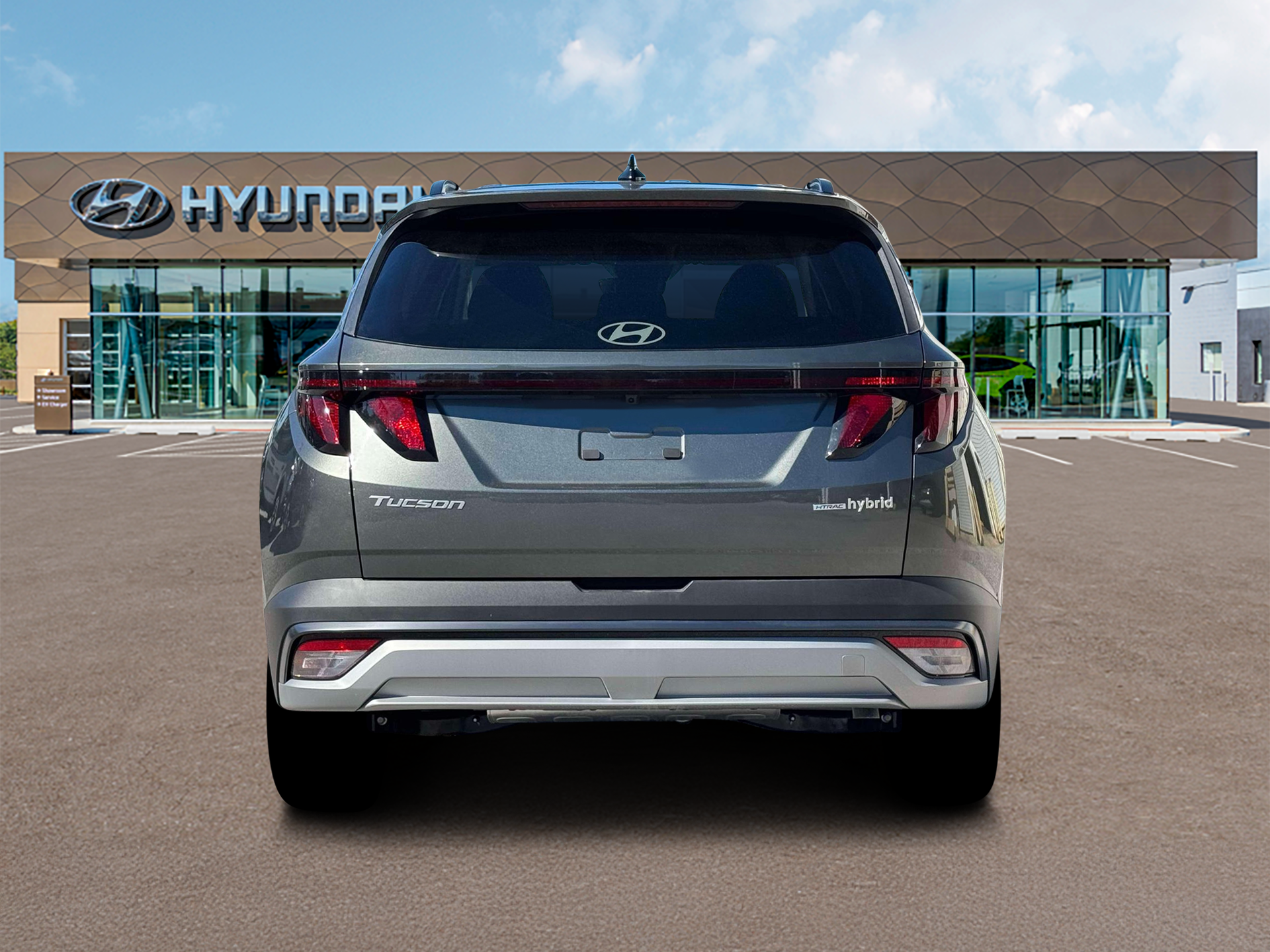 New 2026 Amazon Gray Hyundai SEL AWD image 6