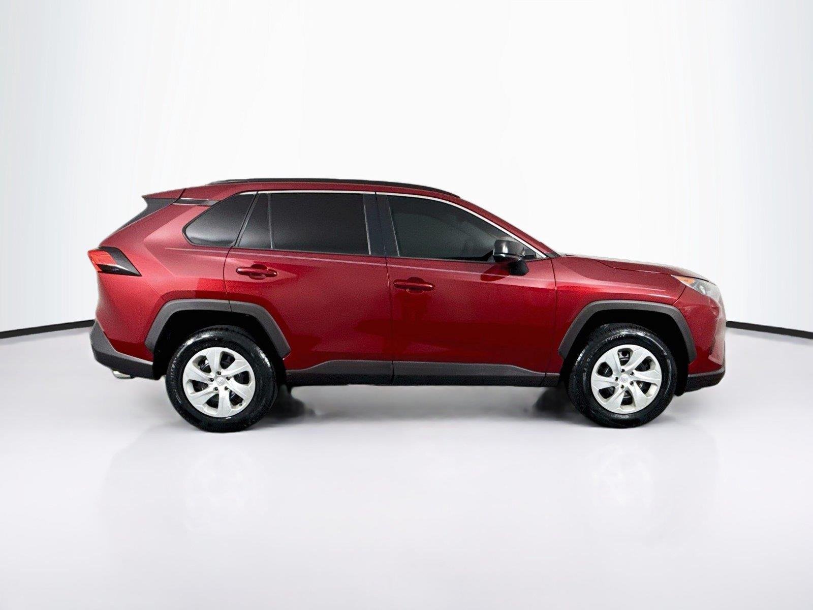 Used 2021 Ruby Flare Pearl Toyota LE image 9
