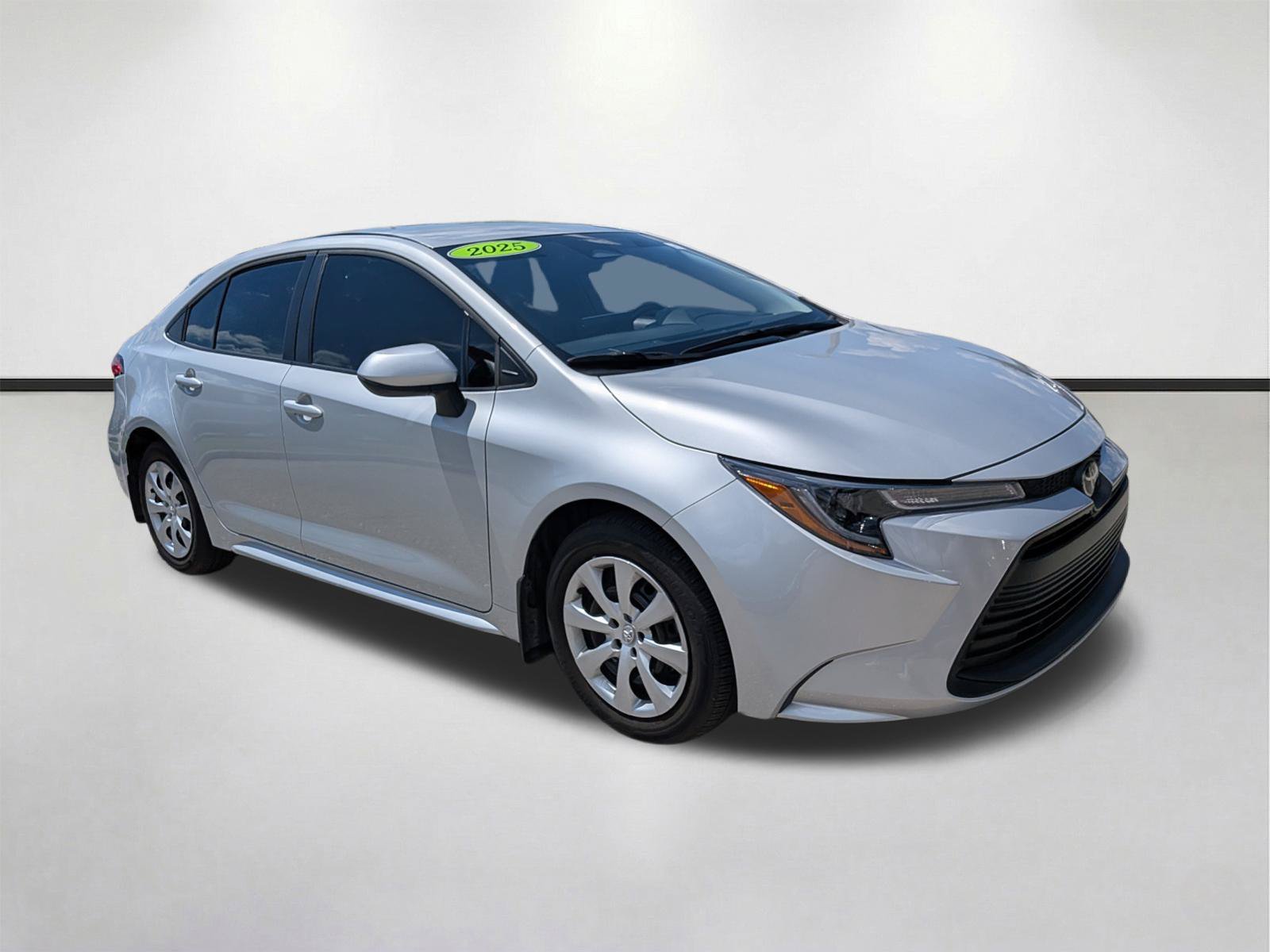 Used 2025 Classic Silver Metallic Toyota LE image 1