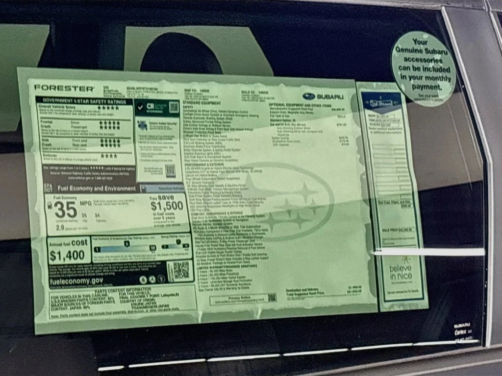 New 2026 MAGNETITE GRAY METALLIC Subaru Limited Hybrid image 25