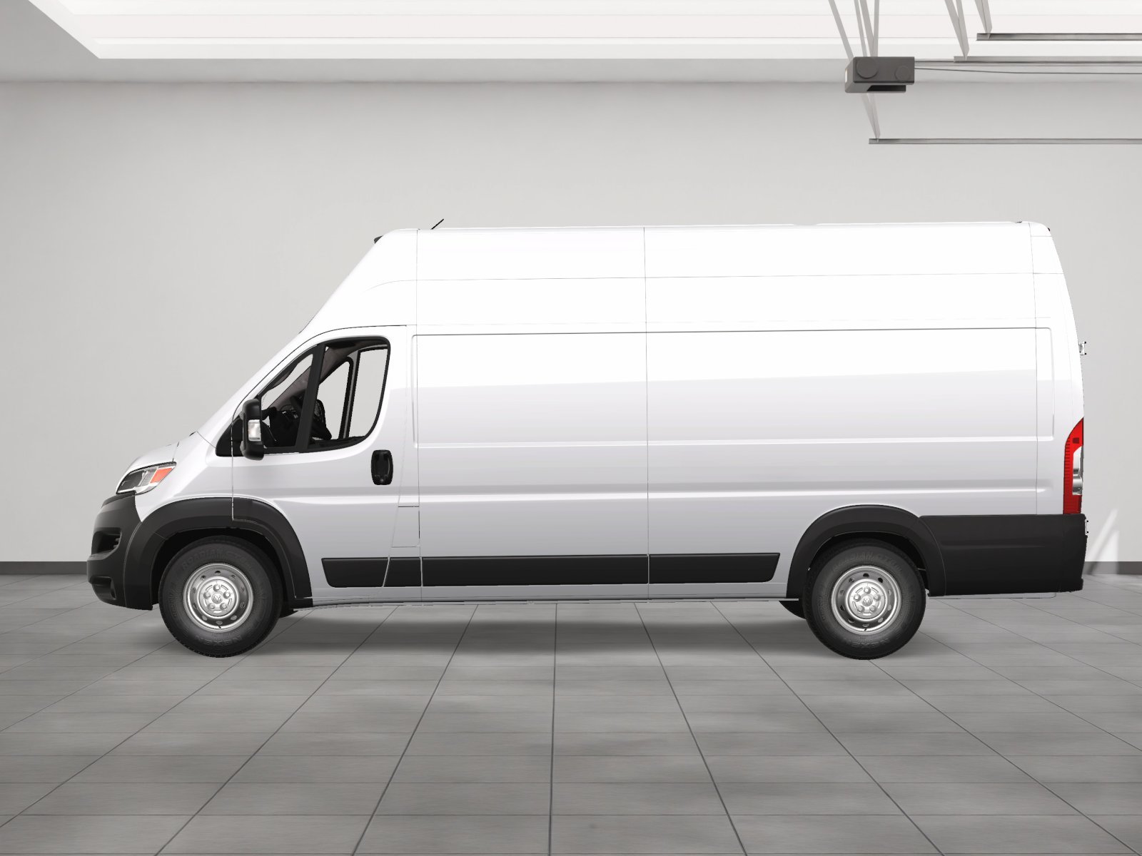 New 2024 Bright White Clear-Coat Exterior Paint RAM Super High Roof image 33