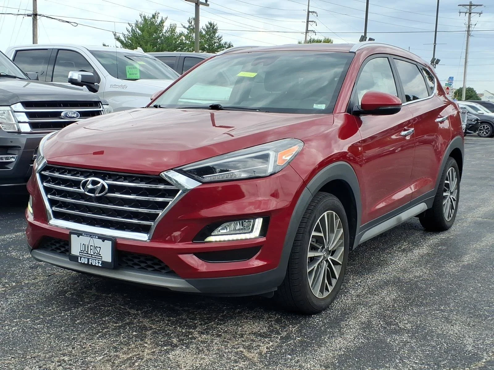 Used 2021 Red Crimson Hyundai Limited image 30