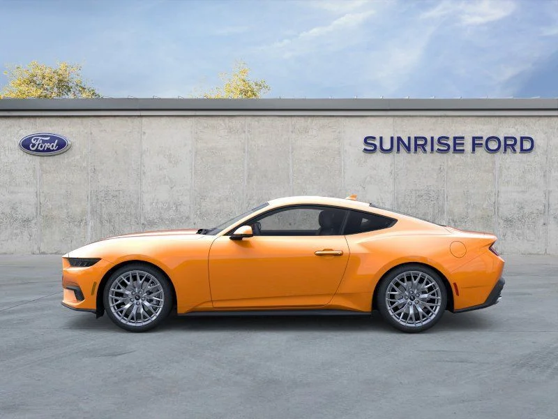 New 2026 Orange Fury Metallic Tri-coat Ford EcoBoost® Premium Fastback image 3