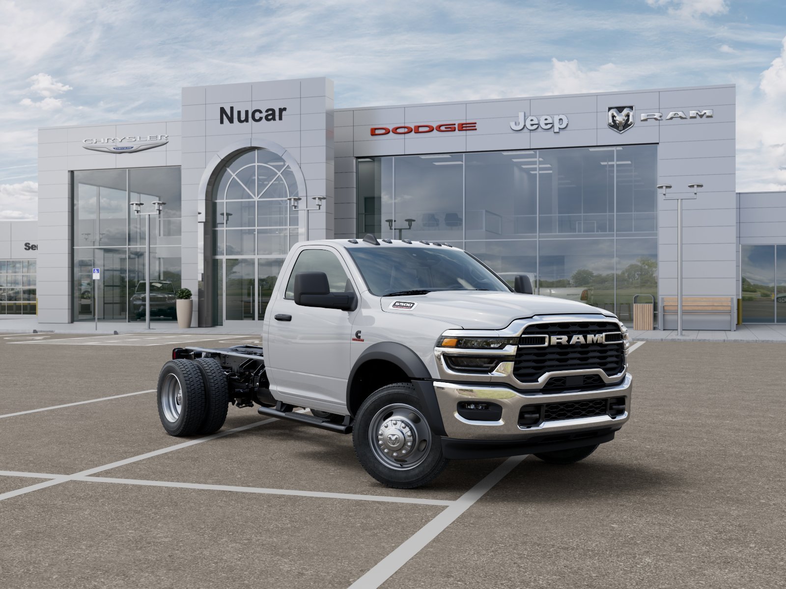 New 2026 Bright White Clear-Coat Exterior Paint RAM Tradesman image 17