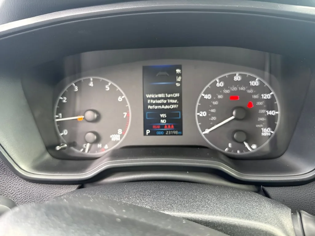 Used 2025 Light Blue Toyota LE image 13