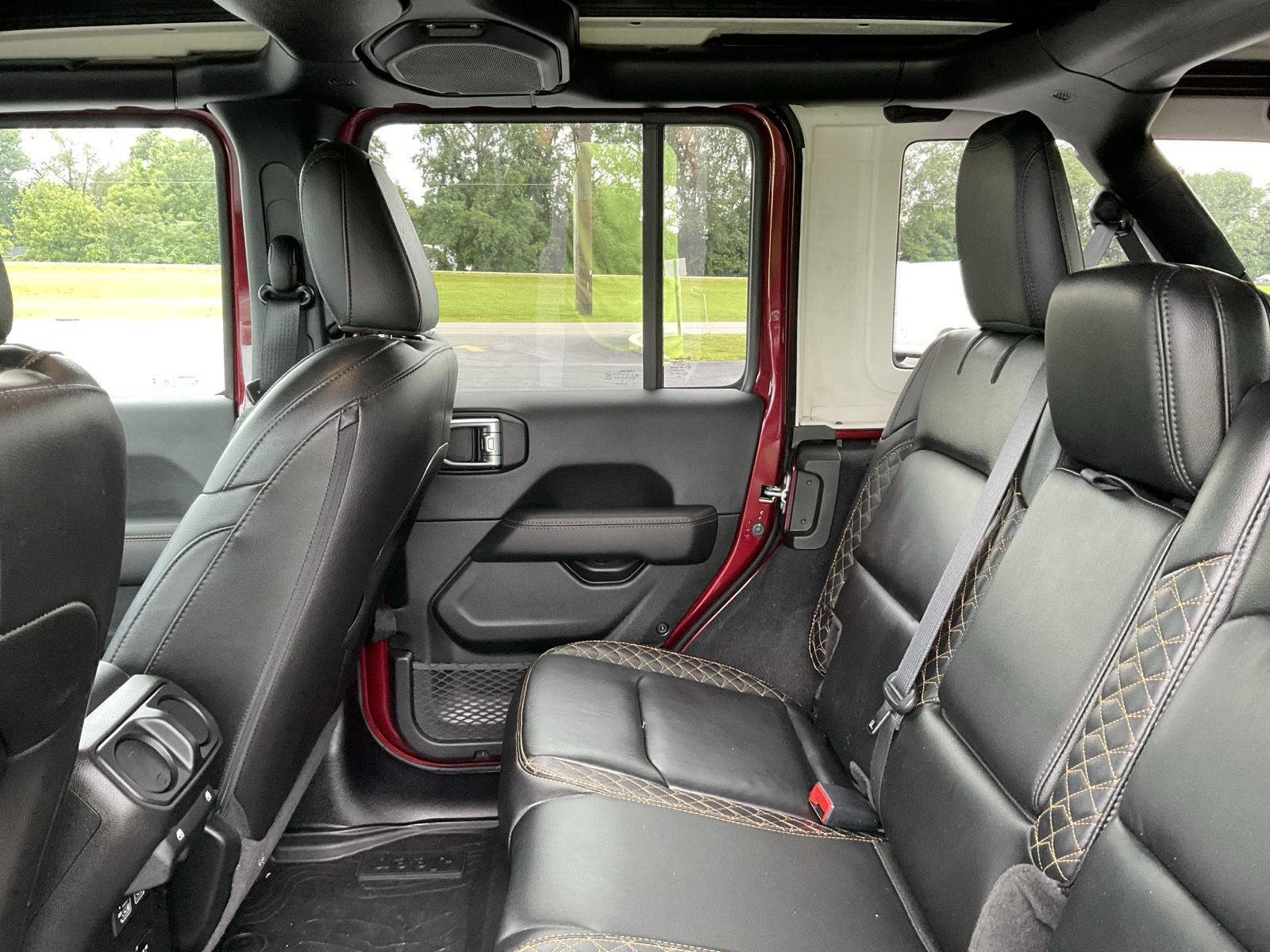 Used 2021 Snazzberry Pearlcoat Jeep Unlimited Sahara High Altitude image 10